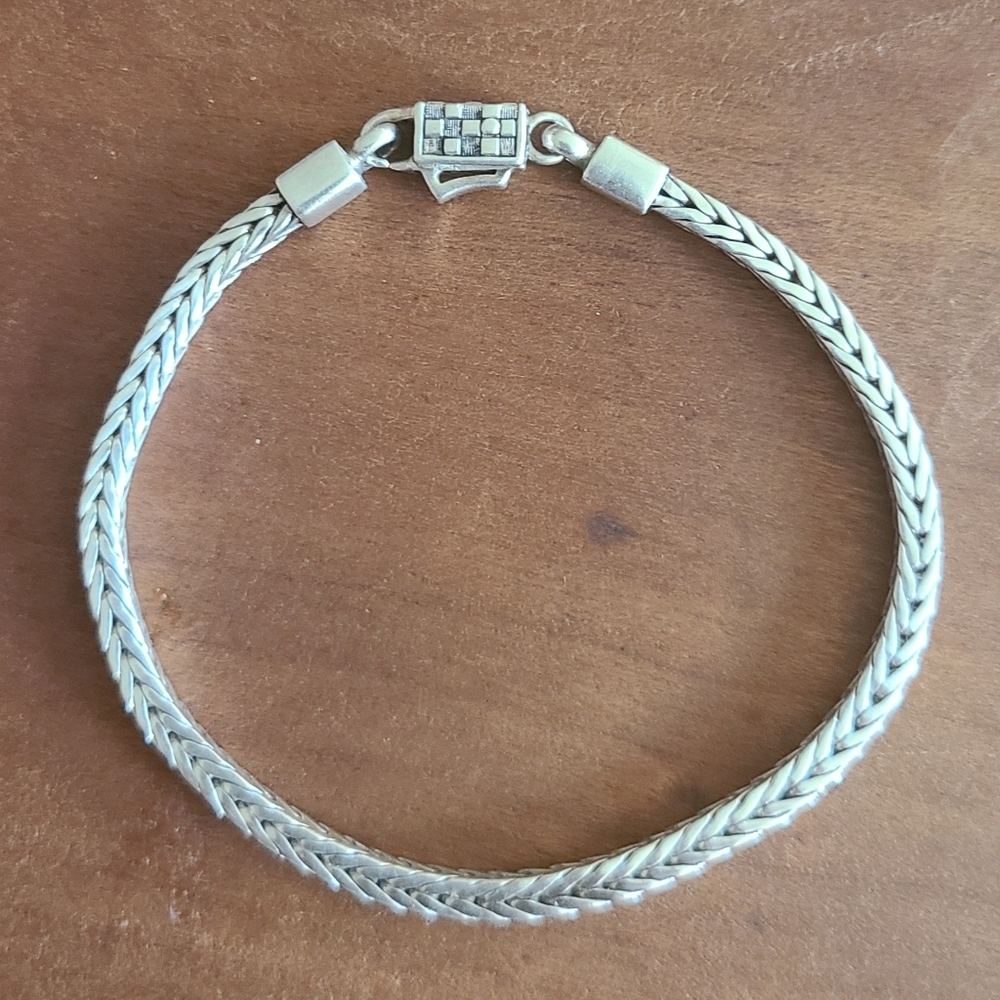 Albert Konder sterling silver bracelet.